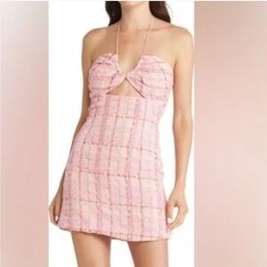 Bardot Lexi Boucle Mini Dress